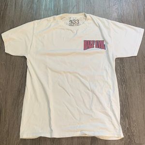 Half Evil Arch logo t shirt